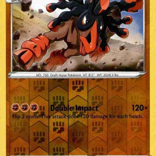 Sword & Shield - 106/202 - Mudsdale - Reverse Holo