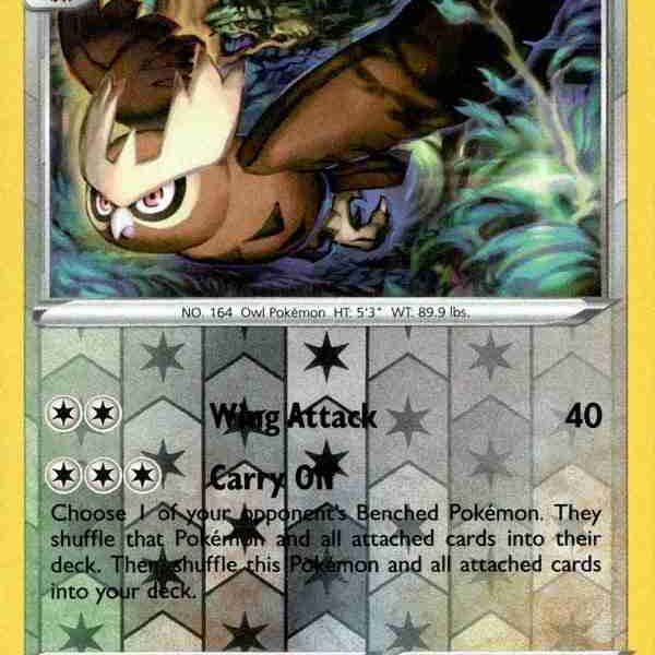 Sword & Shield - 144/202 - Noctowl - Reverse Holo