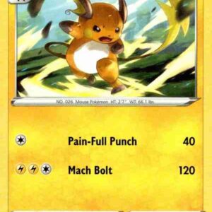 Sword & Shield - 066/202 - Raichu - Rare