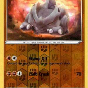 Sword & Shield - 097/202 - Rhyhorn - Reverse Holo