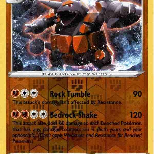 Sword & Shield - 099/202 - Rhyperior - Reverse Holo