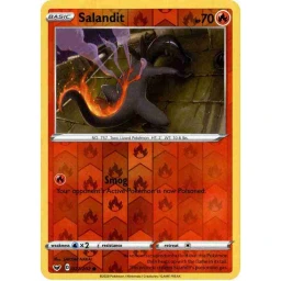 Sword & Shield - 027/202 - Salandit - Reverse Holo