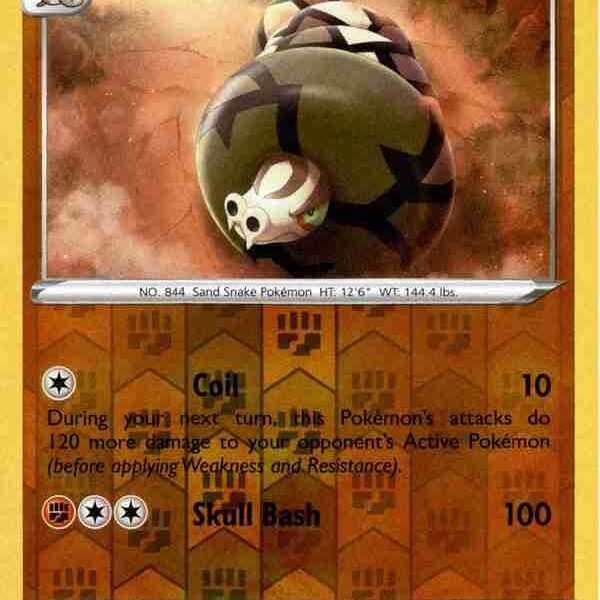 Sword & Shield - 109/202 - Sandaconda - Reverse Holo
