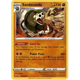 Sword & Shield - 110/202 - Sandaconda - Holo