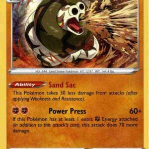 Sword & Shield - 110/202 - Sandaconda - Holo