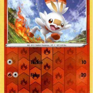 Sword & Shield - 031/202 - Scorbunny - Reverse Holo