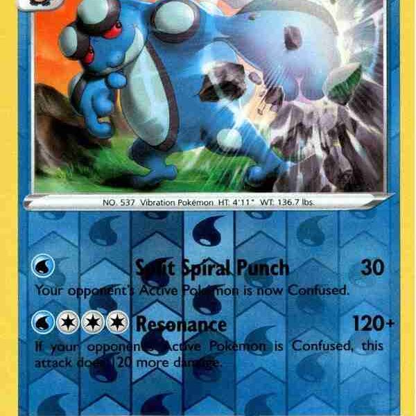 Rebel Clash - 046/192 - Seismitoad - Reverse Holo