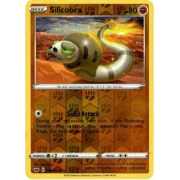 Sword & Shield - 107/202 - Silicobra - Reverse Holo