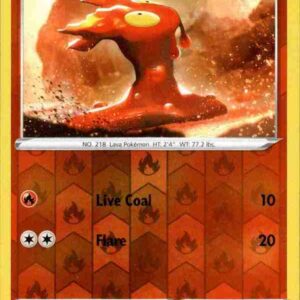 Fusion Strike - 034/264 - Slugma - Reverse Holo