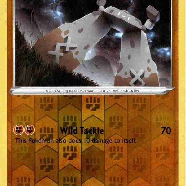 Sword & Shield - 114/202 - Stonjourner - Reverse Holo