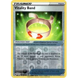 Sword & Shield - 185/202 - Vitality Band - Reverse Holo