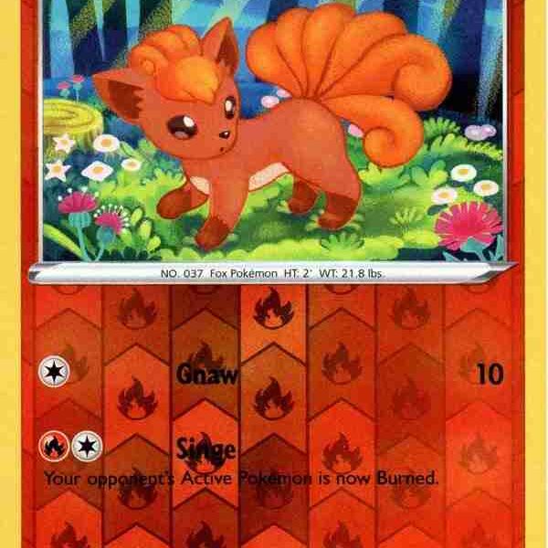 Champion's Path - 006/073 - Vulpix - Reverse Holo
