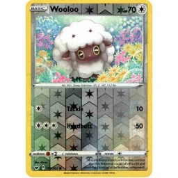 Sword & Shield - 153/202 - Wooloo - Reverse Holo