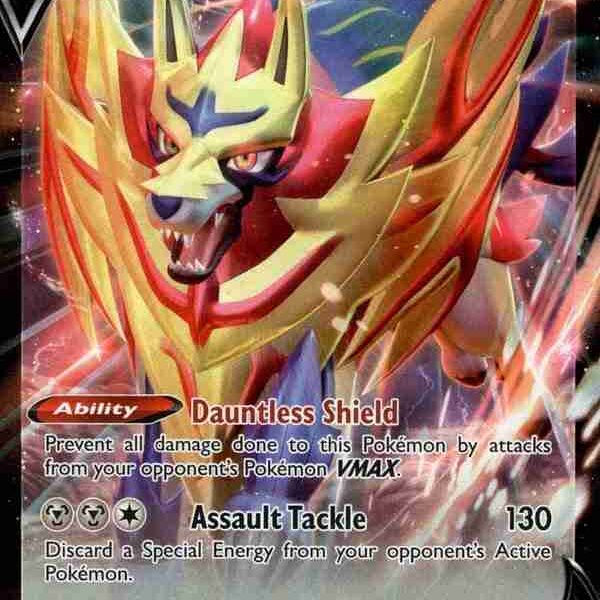 Sword & Shield - 139/202 - Zamazenta V
