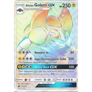 Crimson Invasion - 113/111 - Alolan Golem GX