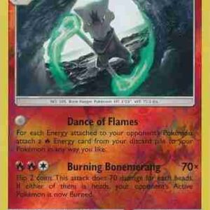 Crimson Invasion - 012/111 - Alolan Marowak - Reverse Holo