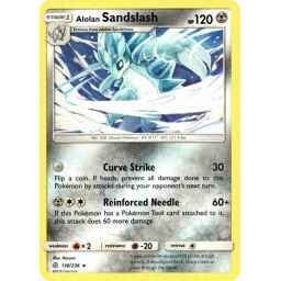 Cosmic Eclipse - 138/236 - Alolan Sandslash - Rare