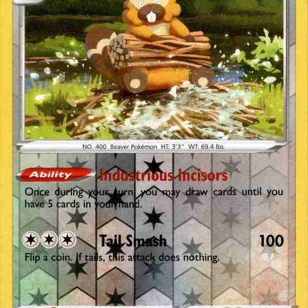 Brilliant Stars - 121/172 - Bibarel - Reverse Holo