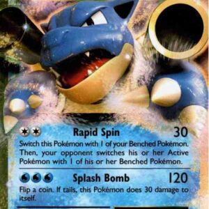 Evolutions - 021/108 - Blastoise EX (Heavily Played)