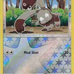 Crimson Invasion - 087/111 - Bunnelby - Reverse Holo