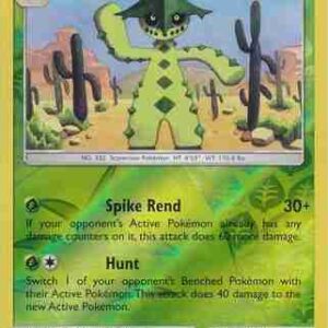 Crimson Invasion - 006/111 - Cacturne - Reverse Holo