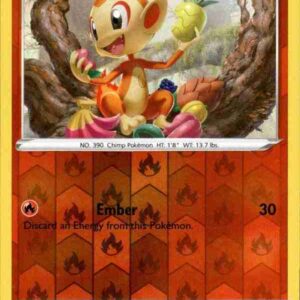 Brilliant Stars - 024/172 - Chimchar - Reverse Holo