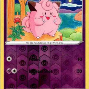 Brilliant Stars - 053/172 - Clefairy - Reverse Holo