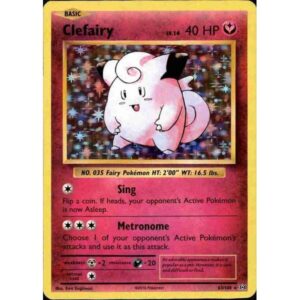 Evolutions - 063/108 - Clefairy - Holo Rare
