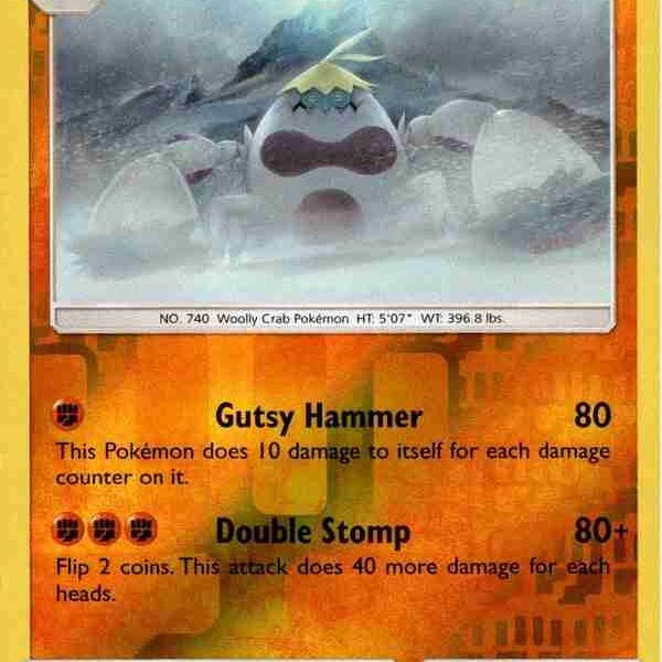 Burning Shadows - 074/147 - Crabominable - Reverse Holo