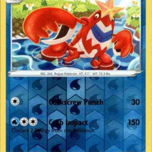 Brilliant Stars - 033/172 - Crawdaunt - Reverse Holo