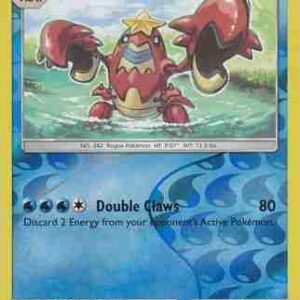 Crimson Invasion - 025/111 - Crawdaunt - Reverse Holo