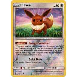 Sun & Moon - 101/149 - Eevee - Reverse Holo