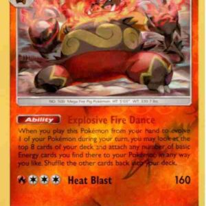 Cosmic Eclipse - 033/236 - Emboar - Reverse Holo