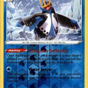 Brilliant Stars - 037/172 - Empoleon - Reverse Holo