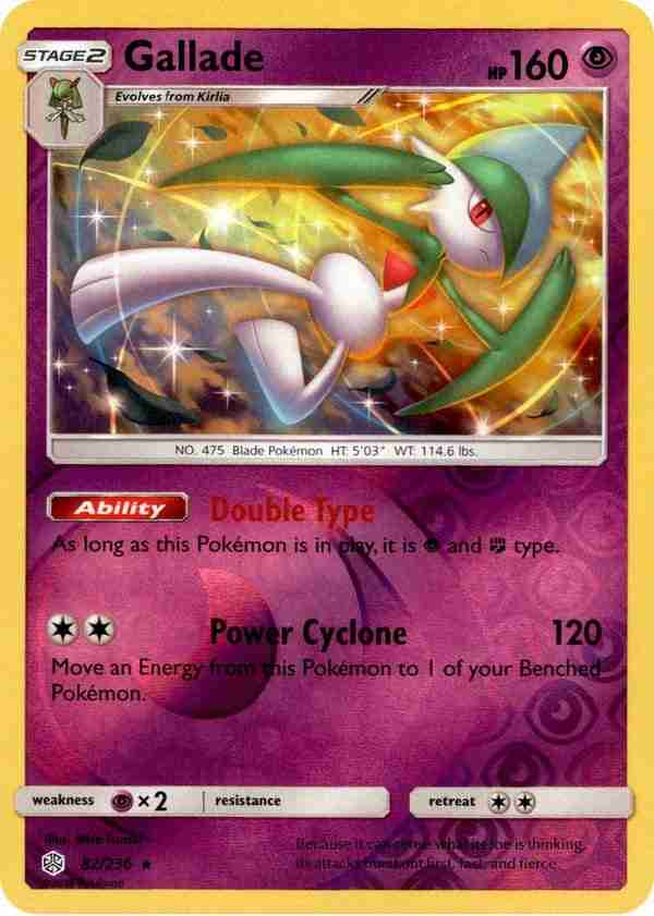 Cosmic Eclipse - 082/236 - Gallade - Reverse Holo