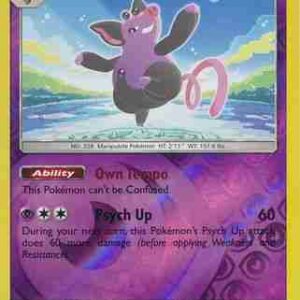 Crimson Invasion - 042/111 - Grumpig - Reverse Holo