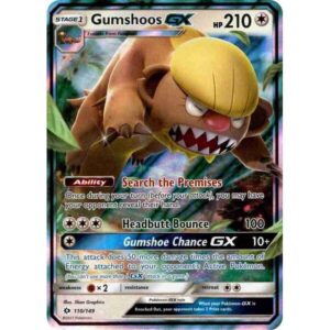 Sun & Moon - 110/149 - Gumshoos GX (Lightly Played)