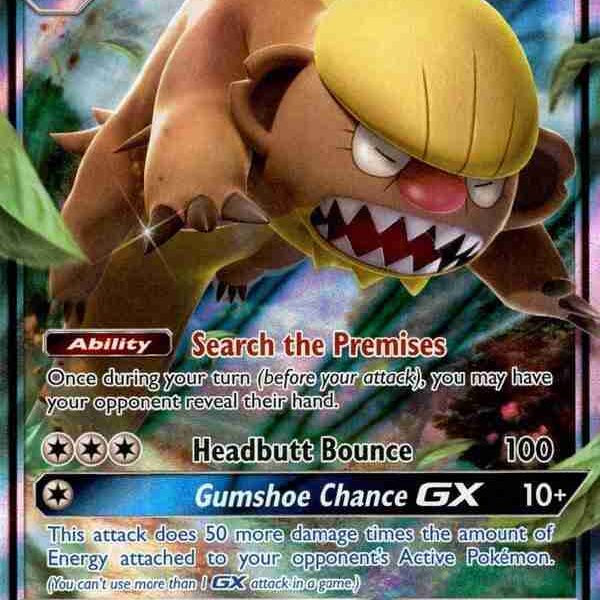Sun & Moon - 110/149 - Gumshoos GX (Lightly Played)