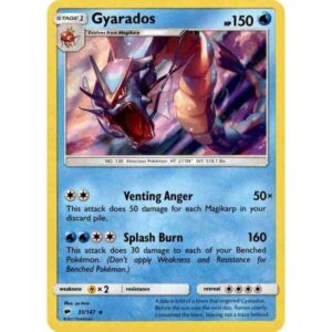 Burning Shadows - 033/147 - Gyarados - Holo Rare
