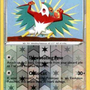 Brilliant Stars - 127/172 - Hawlucha - Reverse Holo