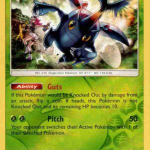 Burning Shadows - 011/147 - Heracross - Reverse Holo