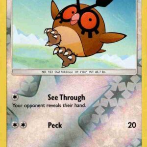 Burning Shadows - 106/147 - Hoothoot - Reverse Holo