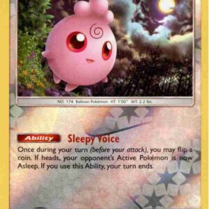 Cosmic Eclipse - 168/236 - Igglybuff - Reverse Holo (Lightly Played)