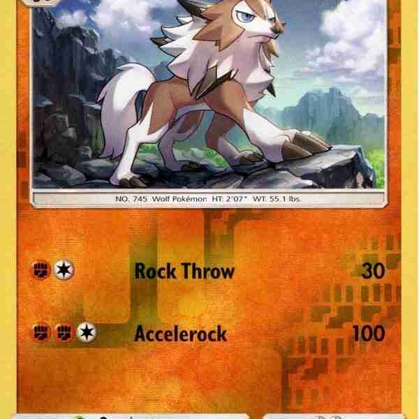 Burning Shadows - 076/147 - Lycanroc - Reverse Holo