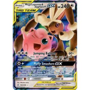 Cosmic Eclipse - 165/236 - Mega Lopunny & Jigglypuff GX