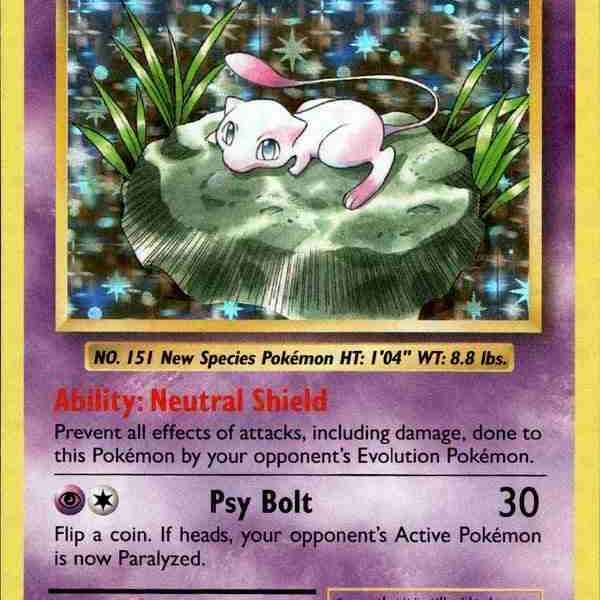 Evolutions - 053/108 - Mew - Holo Rare (Moderately Played)