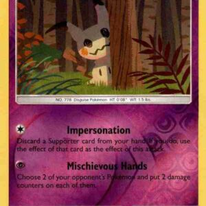 Cosmic Eclipse - 096/236 - Mimikyu - Reverse Holo