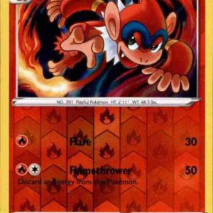 Brilliant Stars - 025/172 - Monferno - Reverse Holo