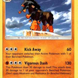 Burning Shadows - 078/147 - Mudsdale - Rare