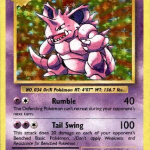 Evolutions - 045/108 - Nidoking - Holo Rare